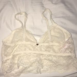 PINK Victoria's Secret Intimates & Sleepwear - Cream Lace VS Bralette PINK Victoria's Secret Intimates & Sleepwear - Cream Lace VS Bralette